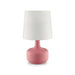 Farah Pink 17"H Matte Pink Table Lamp - Furniture Stars (Chicago, IL)