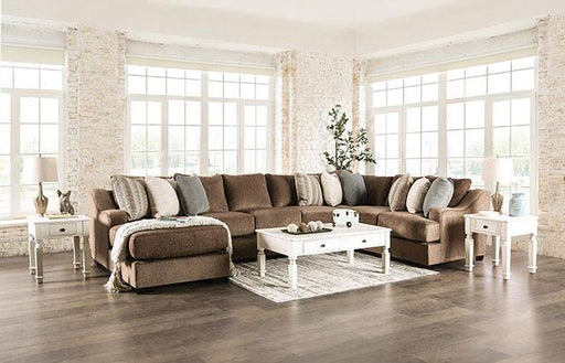 FARRINGDON Sectional, Brown - Furniture Stars (Chicago, IL)