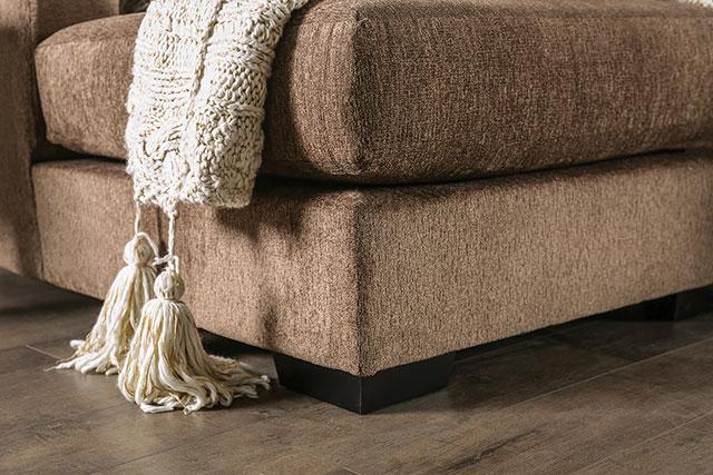 FARRINGDON Sectional, Brown - Furniture Stars (Chicago, IL)