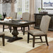Faulk Espresso Dining Table - Furniture Stars (Chicago, IL)