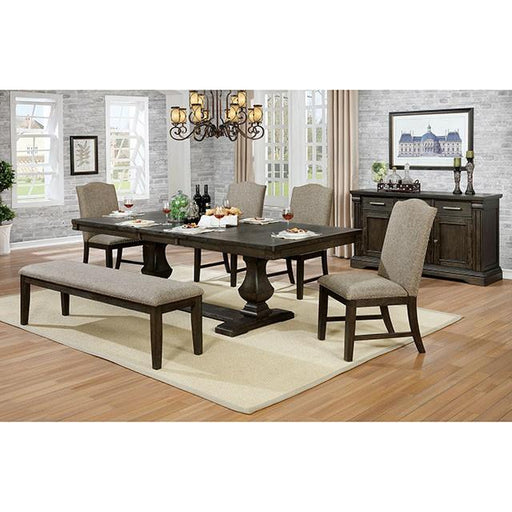 Faulk Espresso Dining Table - Furniture Stars (Chicago, IL)