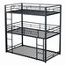 Felgu Triple Twin Metal Bunkbed - Furniture Stars (Chicago, IL)