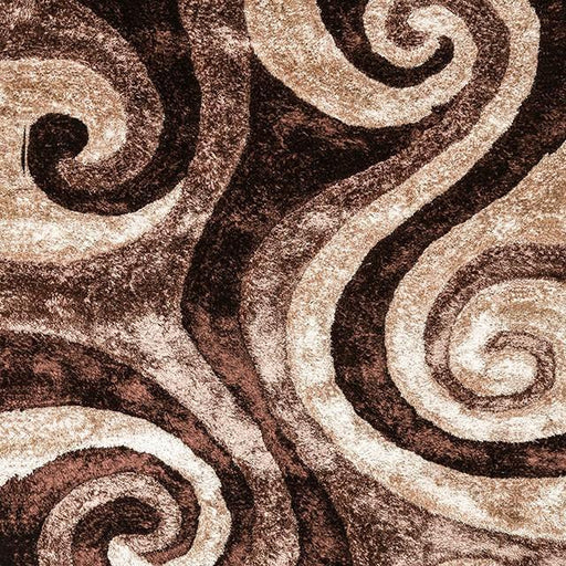 Fermont Brown Beige 5' X 8' Area Rug - Furniture Stars (Chicago, IL)