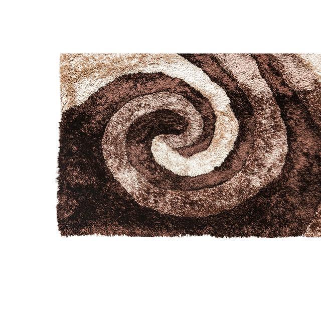 Fermont Brown Beige 5' X 8' Area Rug - Furniture Stars (Chicago, IL)
