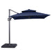 Fida 8 Ft Square Umbrella w/ Double Top + 37" Large Base - Furniture Stars (Chicago, IL)