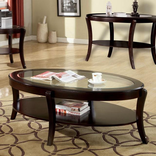 FINLEY Espresso Coffee Table - Furniture Stars (Chicago, IL)