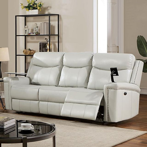 FLORINE Power Sofa, Light Gray - Furniture Stars (Chicago, IL)