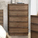 COIMBRA Rustic Natural Tone Chest - Furniture Stars (Chicago, IL)