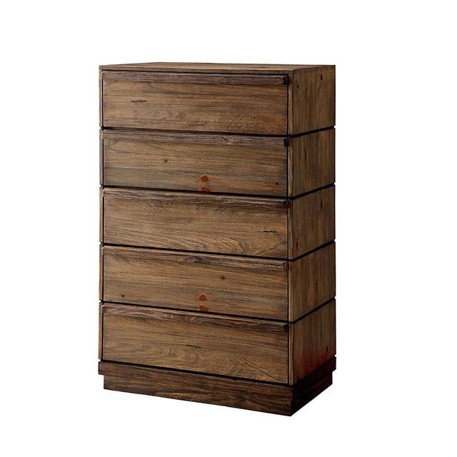 COIMBRA Rustic Natural Tone Chest - Furniture Stars (Chicago, IL)