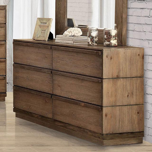 COIMBRA Rustic Natural Tone Dresser - Furniture Stars (Chicago, IL)