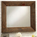 COIMBRA Rustic Natural Tone Mirror - Furniture Stars (Chicago, IL)