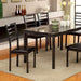 COLMAN Black 60" Dining Table - Furniture Stars (Chicago, IL)