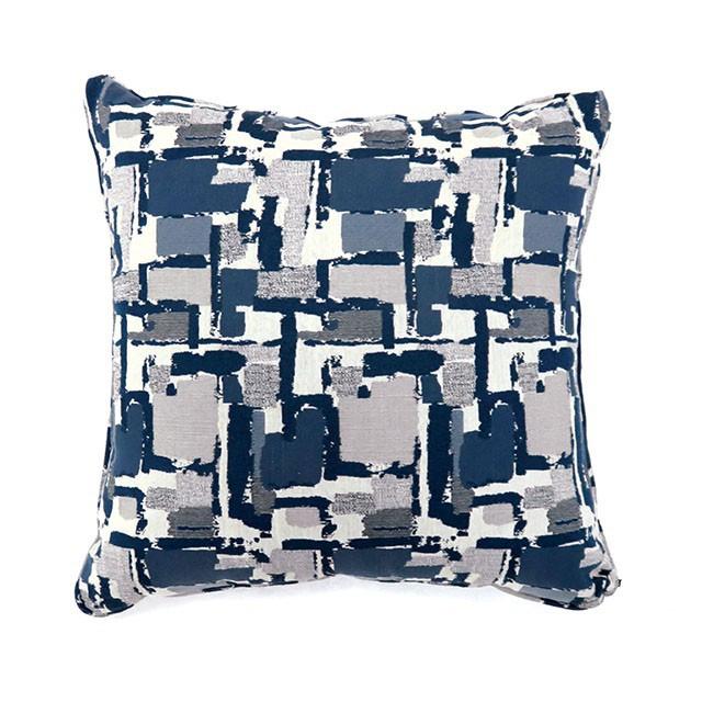 Concrit Blue 22" X 22" Pillow, Blue (2/CTN) - Furniture Stars (Chicago, IL)