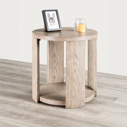 Conisbrough Round End Table - Furniture Stars (Chicago, IL)
