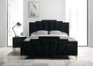 FLORIZEL Night Stand, Black - Furniture Stars (Chicago, IL)