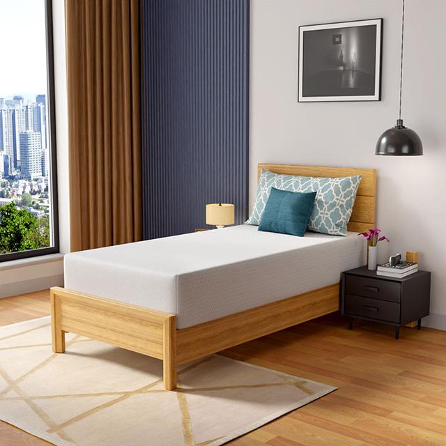 Coreopsis 12" Twin Memory Foam Wave Comfort - Furniture Stars (Chicago, IL)