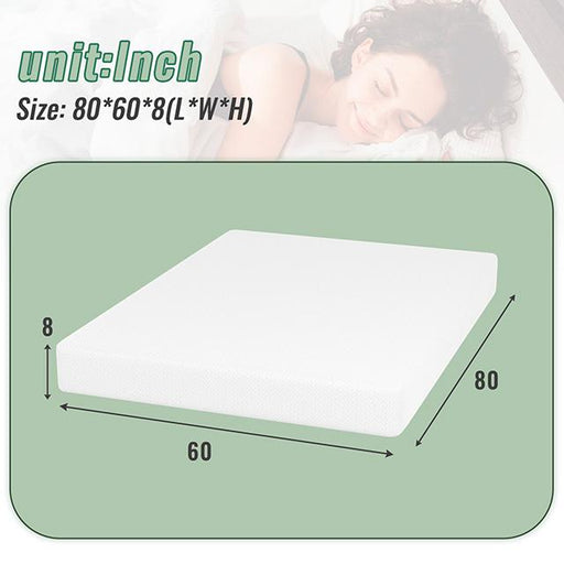 Coreopsis 8" Queen Memory Foam Wave Comfort - Furniture Stars (Chicago, IL)