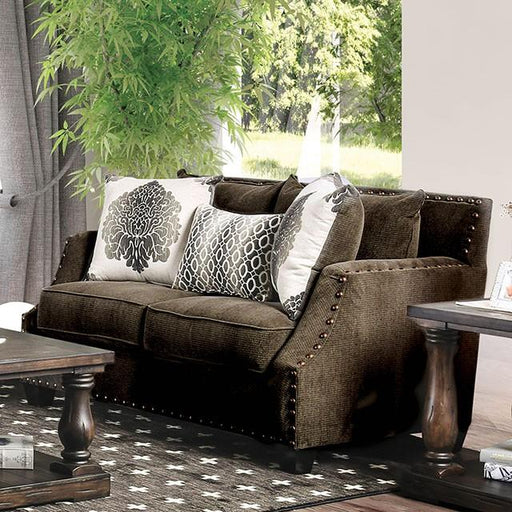 Cornelia Light Brown Love Seat - Furniture Stars (Chicago, IL)