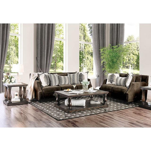 Cornelia Light Brown Love Seat - Furniture Stars (Chicago, IL)