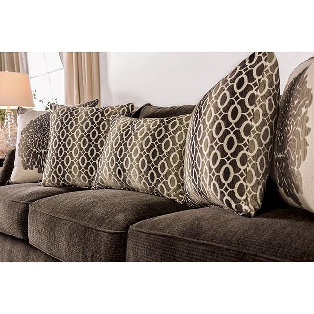Cornelia Light Brown Love Seat - Furniture Stars (Chicago, IL)