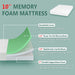 Forsythia 10" Full Green Tea Gel Memory Foam - Furniture Stars (Chicago, IL)