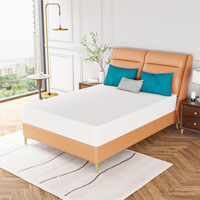 Forsythia 10" Full Green Tea Gel Memory Foam - Furniture Stars (Chicago, IL)