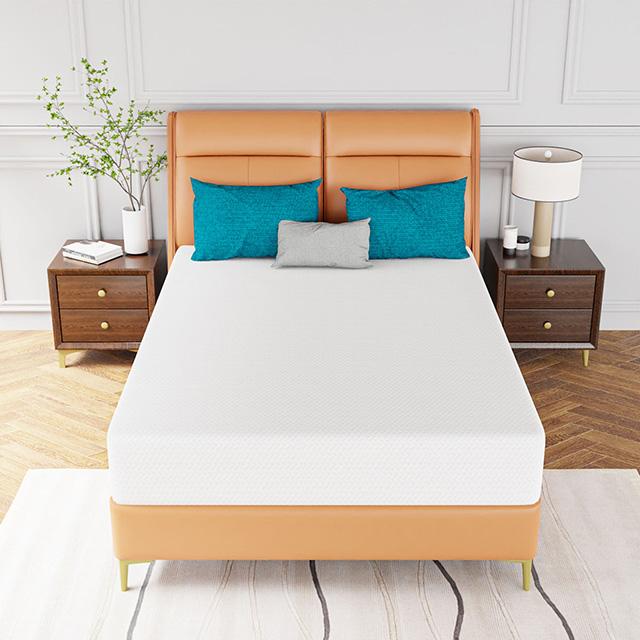 Forsythia 10" Full Green Tea Gel Memory Foam - Furniture Stars (Chicago, IL)