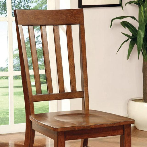 FOSTER I Dark Oak Side Chair (2/CTN) - Furniture Stars (Chicago, IL)