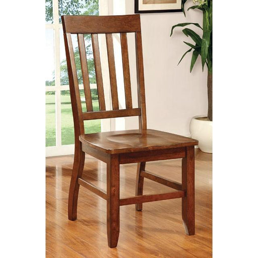 FOSTER I Dark Oak Side Chair (2/CTN) - Furniture Stars (Chicago, IL)