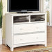 Corry White Media Chest - Furniture Stars (Chicago, IL)