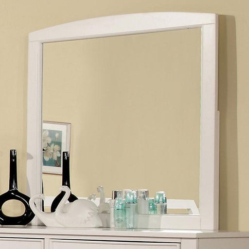 Corry White Mirror - Furniture Stars (Chicago, IL)