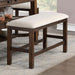 FREDONIA Counter Ht. Bench - Furniture Stars (Chicago, IL)