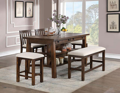FREDONIA Counter Ht. Bench - Furniture Stars (Chicago, IL)