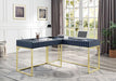 FREIBURG Corner Desk, Antique Blue - Furniture Stars (Chicago, IL)