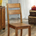 FRONTIER Dark Oak Side Chair (2/CTN) - Furniture Stars (Chicago, IL)