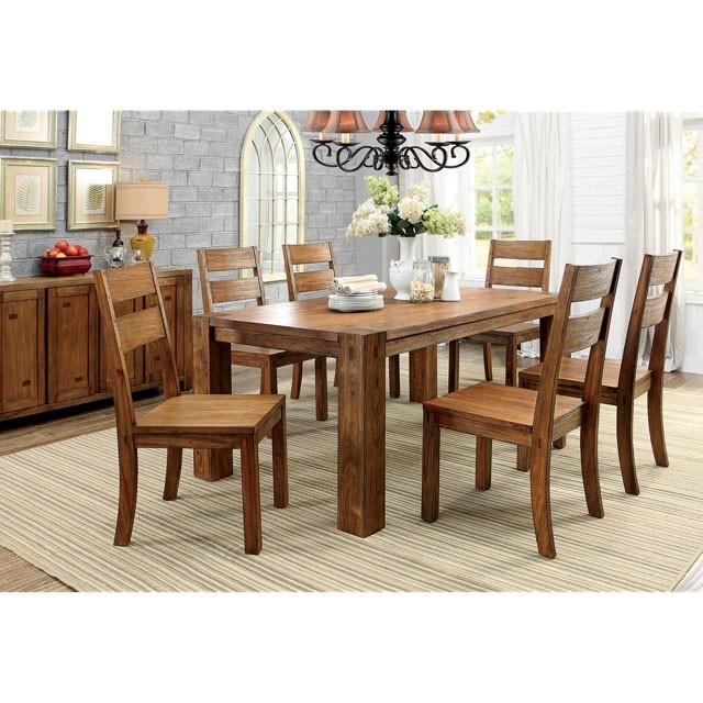 FRONTIER Dark Oak Side Chair (2/CTN) - Furniture Stars (Chicago, IL)