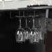 Fuero Black/Chrome Bar Table (K/D) - Furniture Stars (Chicago, IL)