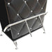 Fuero Black/Chrome Bar Table (K/D) - Furniture Stars (Chicago, IL)