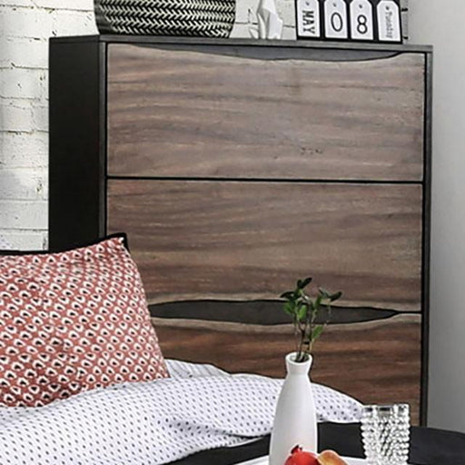 Fulton Dark Oak/Dark Walnut Chest - Furniture Stars (Chicago, IL)