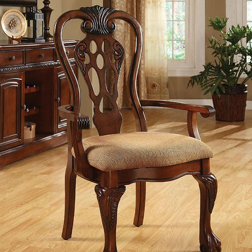 George Town Cherry Arm Chair (2/CTN) - Furniture Stars (Chicago, IL)