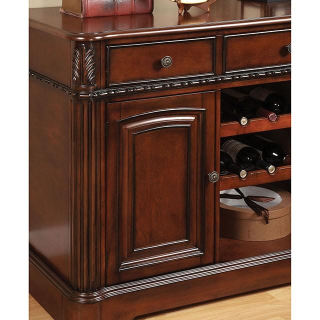 GEORGETOWN Antique Cherry Dining Table w/ Double Pedestals - Furniture Stars (Chicago, IL)