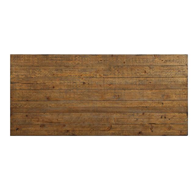 GIANNA Rustic Pine 96" Dining Table - Furniture Stars (Chicago, IL)