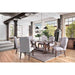 Gianna Rustic Pine/Ivory Side Chair (2/CTN) - Furniture Stars (Chicago, IL)