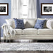 Giovanni Beige/Blue Sofa - Furniture Stars (Chicago, IL)
