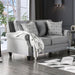 Giovanni Gray Love Seat - Furniture Stars (Chicago, IL)
