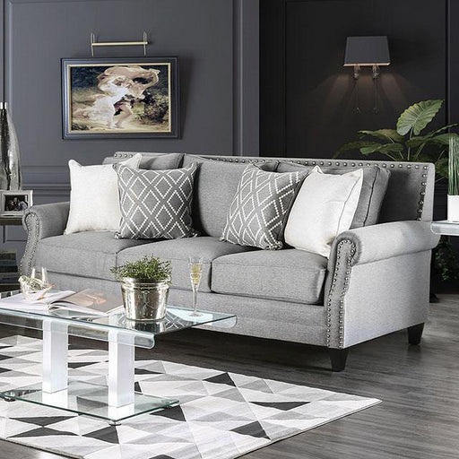 Giovanni Gray Sofa - Furniture Stars (Chicago, IL)