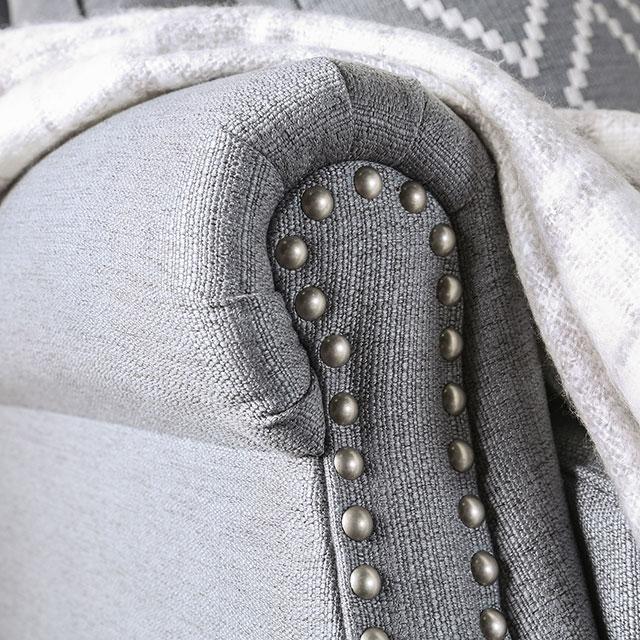 Giovanni Gray Sofa - Furniture Stars (Chicago, IL)