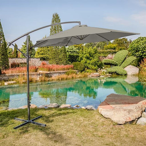 Glam Cantilever Umbrella w/ LED - Furniture Stars (Chicago, IL)