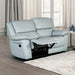 Glarus Loveseat Manual Recliner - Furniture Stars (Chicago, IL)