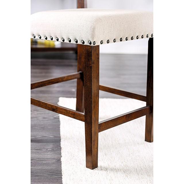 GLENBROOK Brown Cherry Counter Ht. Table - Furniture Stars (Chicago, IL)